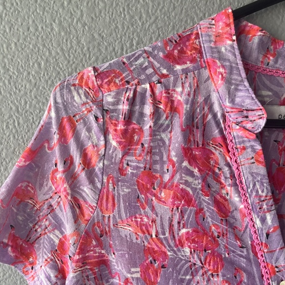 Summer Front Tie Blouse - Picture 3 of 9